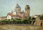 Walter Moras Ansicht von Verona an der Etsch oil painting reproduction